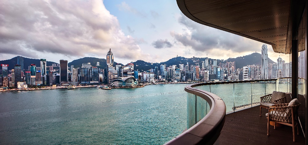 \Each residence features a wraparound balcony, affording guests one of the world’s most coveted views of the Hong Kong skyline.jpg